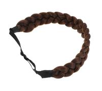 EXQUIMEUBLE Fascia Per Intrecciata Con Treccia Finta Alta Temperatura Accessorio Elegante Per Donne e Ragazze Per Look Glamour e Confidenza Nella Capigliatura