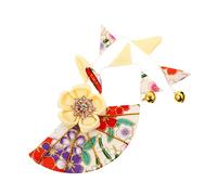 EXQUIMEUBLE Fermaglio per Stile Accessorio Kimono per Donne Clip Fiori per Cosplay e Feste Design e