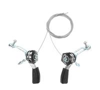 EXQUIMEUBLE Leva Cambio Bici a Grilletto, Indicatore Precisione, Alluminio
