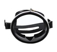 EXQUIMEUBLE Occhiali da Immersione Anti Appannamento Design a Campo Visivo Ampio, Vetro e Silicone per Snorkeling e Festa Estiva, Attrezzatura da Nuoto per Donne