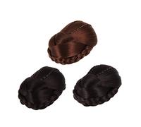 EXQUIMEUBLE Parrucca Chignon in Fibra Sintetica Con Estensione Per Naturali Per Donne Facile Da Usare Per Matrimoni Feste e Styling Quotidiano.