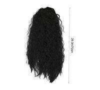 EXQUIMEUBLE Parrucca Riccia Da Donna Afro Capelli Finti Accessorio Per Capelli Decorazione Per Parrucca Per Feste Shopping Appuntamenti Materiale Leggero Non Dà Fastidio Comoda Da Indossare Ne
