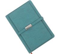 EXQUIMEUBLE Planner Giornaliera in Carta e Cuoio A5 Tracciamento Abitudini, Design Semplice e Funzionale per Utenti Destrimani e Mancini, per Back To School Party