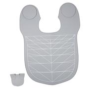EXQUIMEUBLE scialle colorante per di grandi dimensioni Spalla mantelle per tagliare i taglio kit mantello da barbiere I must have del parrucchiere Gel di silice Grigio