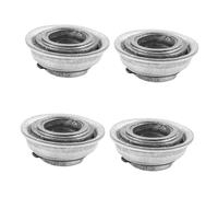 EXQUIMEUBLE Set Da 4 Pezzi Cuscinetti a Sfere Per Ruota Anteriore Sedia a Rotelle Manuale, Accessori Interni Forcella e Stelo Per Sostituzione e Guida Sicura