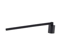 EXQUIMEUBLE Spegnicandela Acciaio Nero Estintore per Candele con Spegni per Tea Light e Candele Barattolo Accessorio Casa per Spegnere Sicurezza e Allungare Durata