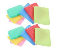 EXQUIMEUBLE Spugne per i Piatti AntiGraffio in Nylon Riutilizzabili 24 Pezzi Multicolore per Pulizia Cucina Superfici Dure Senza Odori