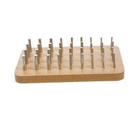 EXQUIMEUBLE Strumento Di Riabilitazione Per Dita Tavoletta Legno Per Esercizi Di Destrezza Per Riabilitazione Delle Mani e Sviluppo Delle Abilità Motorie e Casa