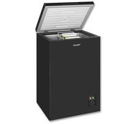 Exquisit Congelatore, 2 in 1, 99 litri, congelatore, congelatore, congelatore a 4 stelle, congelatore piccolo, caricamento dall'alto, congelatore, congelatore, GT100-050E nero