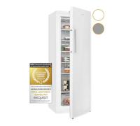 Exquisit Congelatore Gross GS280-HE-040D, bianco, congelatore grande, 242 litri, 4 congelatori rapidi, congelatore grande, fermata della porta sostituibile