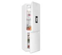 Exquisit® Frigorifero Combi, 251L, Classe C, Colore Bianco, Tecnologia No-Frost, Dispenser di acqua, Cassetto Verdolero, Ripiani in vetro, Altezza regolabile, Consumo 141 kWh/anno, Misure 180,5 x 54 x