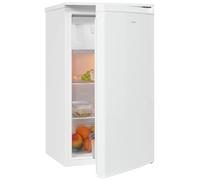 Exquisit Frigorifero con congelatore | Capacità utile 81 l 40 dB(A) | Forma compatta, congelatore a 3 stelle, regolazione manuale della temperatura, fermaporta
