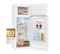 Exquisit Frigorifero congelatore KGC270-45-040D bianco, capacità 206 l, chiusura della porta intercambiabile, regolazione della temperatura