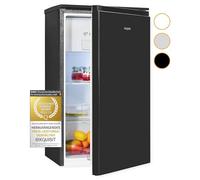 Exquisit Frigorifero KS117-3-010E nero | Volume 82 L | Frigorifero con congelatore freezer freestanding | Frigorifero con congelatore