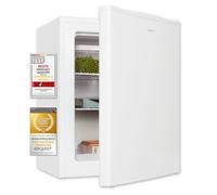 Exquisit Mini congelatore GB60-150E bianco | capacità utile 42 l | nero | piccolo e compatto | fermata della porta sostituibile | congelatore
