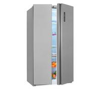 Exquisit Side by Side SBS560-050D inoxlook, volume 562 l, compressore inverter, frigorifero Side by Side by Side Frigorifero NoFrost, congelamento rapido