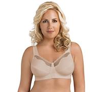 Exquisite Form Coppa Morbida in Cotone Reggiseno, Trasparente, Damascato, 6D Donna