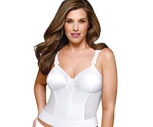 Exquisite Forma da Donna con Palangari Reggiseno # 5107532 White 105D, D, D