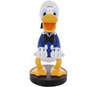 Exquisite Gaming: Disney Classics: Paperino - Controller da gioco originale e supporto per telefono, supporto per dispositivo, Cable Guys, figura con licenza