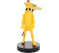 Exquisite Gaming: Fortnite: Peely - Cable Guys Original - Controller e supporto per telefono, supporto per dispositivo da collezione banana gialla, statuetta con licenza ufficiale