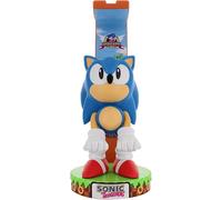 Exquisite Gaming: Sega Sonic Deluxe - Supporto Luminoso per Cuffie, Dispositivo, Controller e Supporto per Telefono, Cavo Incluso 1,2 m