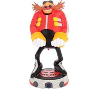 Exquisite Gaming: Sonic The Hedgehog: Dr. Eggman - Controller originale Cable Guys e supporto per telefono, supporto per dispositivo da collezione, personaggio con licenza ufficiale