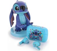 Exquisite Gaming Stitch Earbuds & Holdem Bundle - Licensed Wireless Headphones w