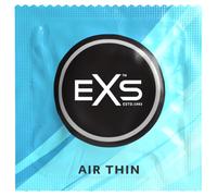 Preservativi in lattice naturale anatomici ultrassottili prelubrificati con serbatoio - EXS Air Thin (12 pezzi)