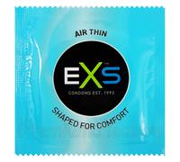 EXS Kondome Preservativi Air Thin - lattice naturale ultrasottili, prelubrificati (100 pezzi)