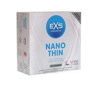 EXS Nano Thin Profilattici Morbido Naturale Rela Feel 0.045mm Volume Vegani Box