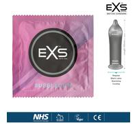 Exs Preservativi con Gusto di Bubblegum Lubrificati, Liscio e Svasato - 54 mm