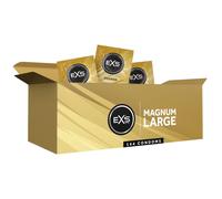 EXS Preservativi Magnum Lattice naturale e silicone lubrificato Grande Vegan 144