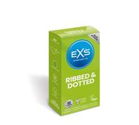 EXS Profilattici,a Pois & Coste ,Ultra Sottile Aromatizzati Aderente Sicuro