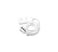 EXS1324W Masterplug Cavo Di Estensione 2G 4M 13A Wh