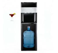 EXSHUING Erogatore Carica Dal Basso, Acqua Calda/Fredda Con 3 Opzioni Temperatura E Sicurezza Bambini, Rivestimento Acciaio Inox 304, Senza Sollevamento Per Taniche 3-5 Galloni, An-ti-Ebollizione