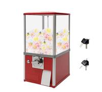 EXSHUING I Distributori Automatici A Mon-eta, Le Macchine Gashapon E I Distributori Automatici Di Gomme Da Masticare Rettangolari Accettano Da 1 A 4 Monete. Fino A 200 Giocattoli Gashapon(Pink)