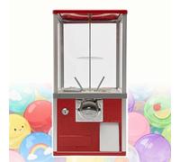 EXSHUING Le Macchine Gashapon A Mone-ta, Note Anche Come Distributori Di Giocattoli A Capsula, Sono Disponibili In Sette Colori E Possono Contenere Fino A 200 Palline Giocattolo Gashapon(Red)