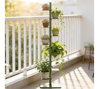 EXSHUING Libreria Vertical Spine, libreria girevole a 9 ripiani con design leggero da 11 kg, multiuso per soggiorno, camera da letto, libri e piante, facile da spostare, 7 colori(Green)