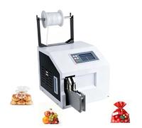 EXSHUING Macchina Automatica Per Legatura A Torsione, Macchina Per Imballaggio Industriale, Costruita Con Un Robusto Motore Da 350 W Per Prestazioni Continue, Diametri Da 5-30 Mm(Whiteline)