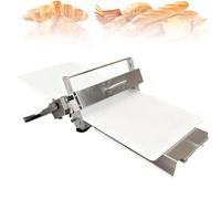 EXSHUING Macchina Manuale Per Piegare E Pressare L'impasto, Macchina Per Croissant, Spessore Regolabile Da 0 A 25 Mm, In Grado Di Lavorare Diversi Tipi Di Impasto, Acciaio Inossidabile(Model 400)