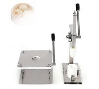 EXSHUING Macchina Per La Preparazione Di Panini, Macchina Manuale Professionale Per La Formatura Di Baozi Con Sist-ema Di Chiusura A 9 Pieghe, Produzione Di 500 Panini/Ora(S)