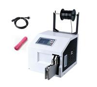 EXSHUING Macchina Per L'imballaggio Di Fili, Macchina Automatica Per La Chiusura Di Sacchetti Con Sensore Ad Alta Velocità, Sigilla E Lega Articoli Da 5 A 30 Mm In 1 Secondo(Blackline)