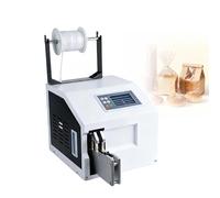 EXSHUING Macchina Per L'imballaggio Di Fili, Macchina Automatica Per La Chiusura Di Sacchetti Con Sensore Ad Alta Velocità, Sigilla E Lega Articoli Da 5 A 30 Mm In 1 Secondo(Whiteline)