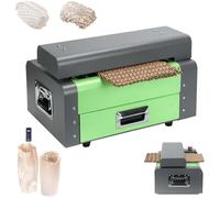 EXSHUING Macchina Taglierina Espandibile Per Cartone, Produttore Carta Alveolare, Larghezza Taglio 325mm/12.8in, 3-m/Min, Trasforma Scatole In Imballaggio Per Tazze, Piatti, Artigianato, Elettronica