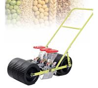 EXSHUING Manuale Seminatrice per Orto Terrazzato, Seminatrice di Precisione per Mais, Fagioli, Ravanelli E Spinaci, Adatta per Semi di Diametro Inferiore A 10 Mm, profondità di Semina 0-5 Cm(3-Row)