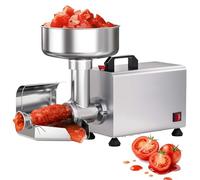 EXSHUING Passapomodoro Elettrico Commerciale Da 450 W, Macchina Per Salse Per Uso Intensivo, Capacità Di Lavorazione Di 330 Libbre/Ora, Dotata Di Tramoggia Di Grande Capacità, Adatta Per Pomodori