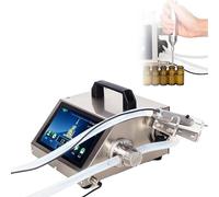 EXSHUING Piccola Riempitrice Automatica Per Collirio, Riempitrice Per Piccoli Flaconi Da 1 A 100 Ml, 600 Ml/Min 3 Ugelli Da 1,5/2,4/4,0 Mm, Collo Del Flacone ≥2 Mm, Pannello Touch Digitale(HD1380)