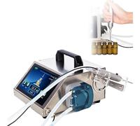 EXSHUING Piccola Riempitrice Automatica Per Collirio, Riempitrice Per Piccoli Flaconi Da 1 A 100 Ml, 600 Ml/Min 3 Ugelli Da 1,5/2,4/4,0 Mm, Collo Del Flacone ≥2 Mm, Pannello Touch Digitale(HD1370)