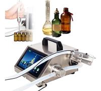 EXSHUING Riempitrice Automatica Di Liquidi Per Flaconi Di Piccole Dimensioni, Riempitrice Per Flaconi Da 1 A 100 Ml, Massima 600 Ml/Min, 3 Ugelli (1,5/2,4/4,0 Mm), Collo Del Flacone ≥2 Mm(HD1380)