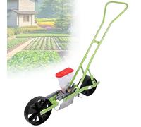 EXSHUING Seminatrice di Precisione per Orto, Seminatrice Manuale A Spinta per Ortaggi, con Distanza tra Le File Regolabile da 7 A 44 Cm, Adatta A Oltre 40 Colture, Tramoggia da 2 Litri/Fi-la(1-Row)